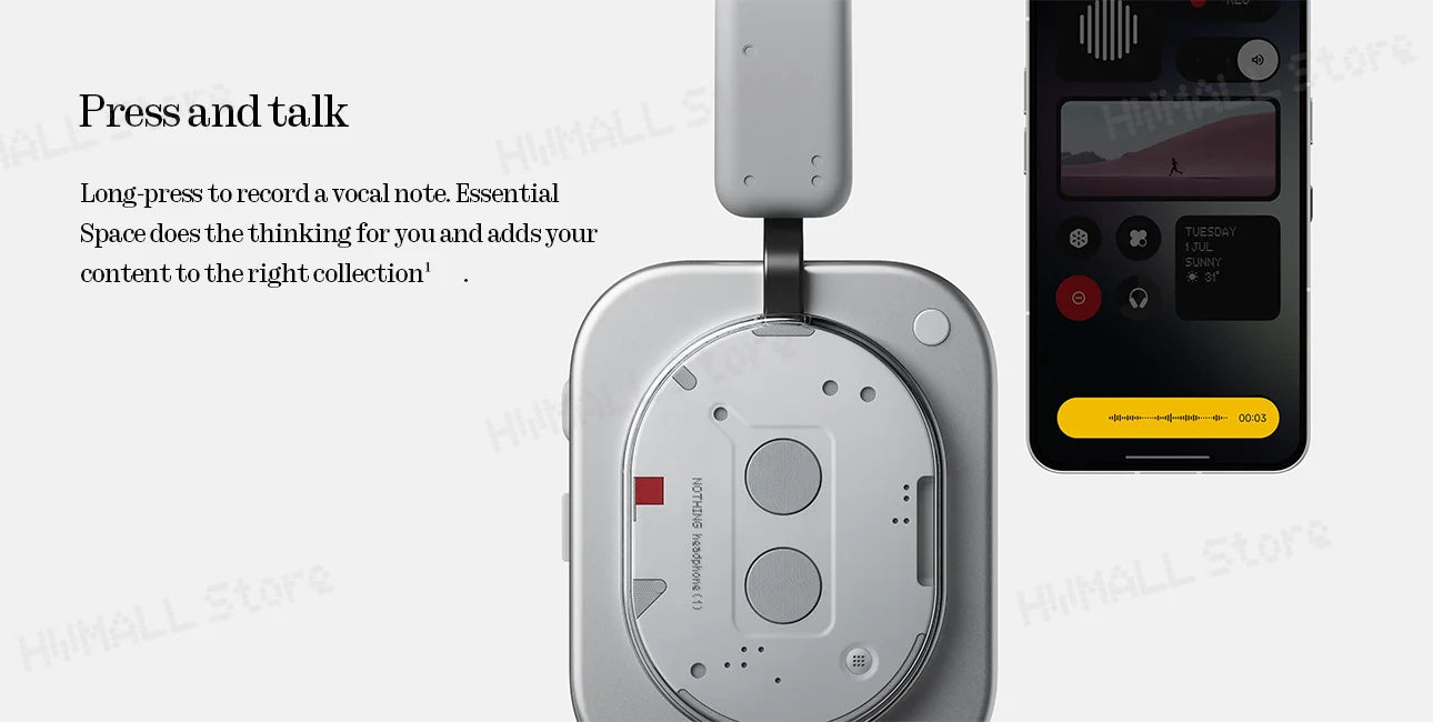 Nothing Headphone (1) Up to 80 hours of playback