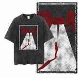 1984 Graphic Cotton Tee | Vintage Streetwear Men's T-Shirt