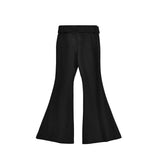 Women's Black High-Waist Flare Jeans | Vintage Y2K Style