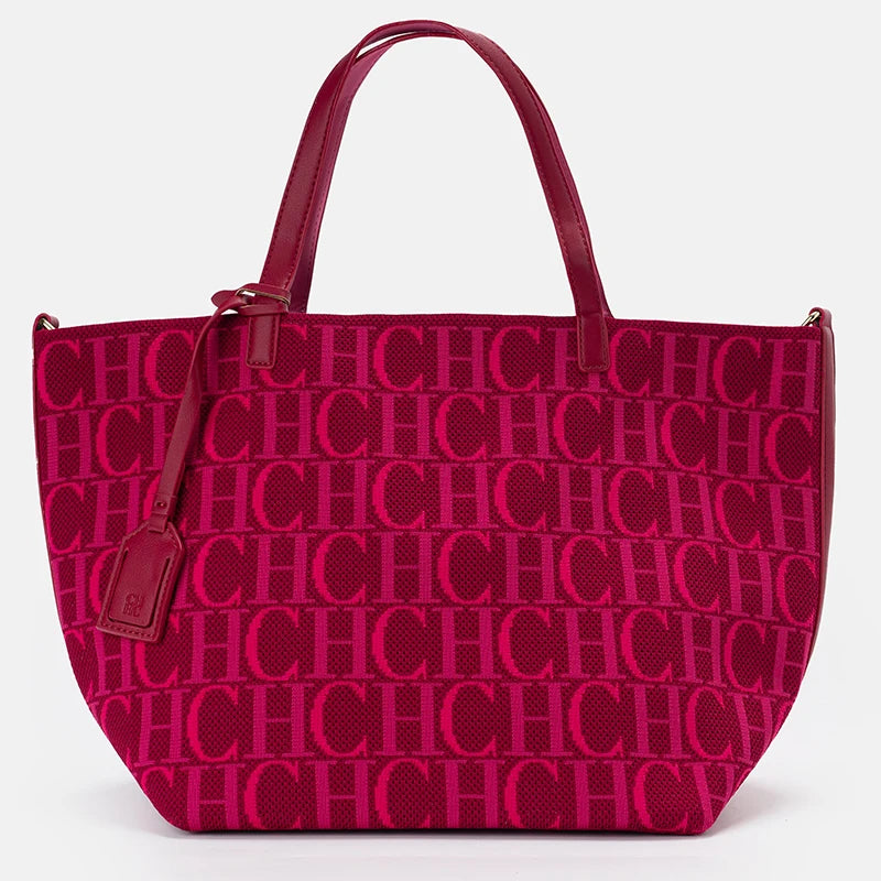 CH Ladies Brand Fashion Alphabet Print Large Capacity Handbag 2026 New Style Elegant Casual Travel High Quality Hand