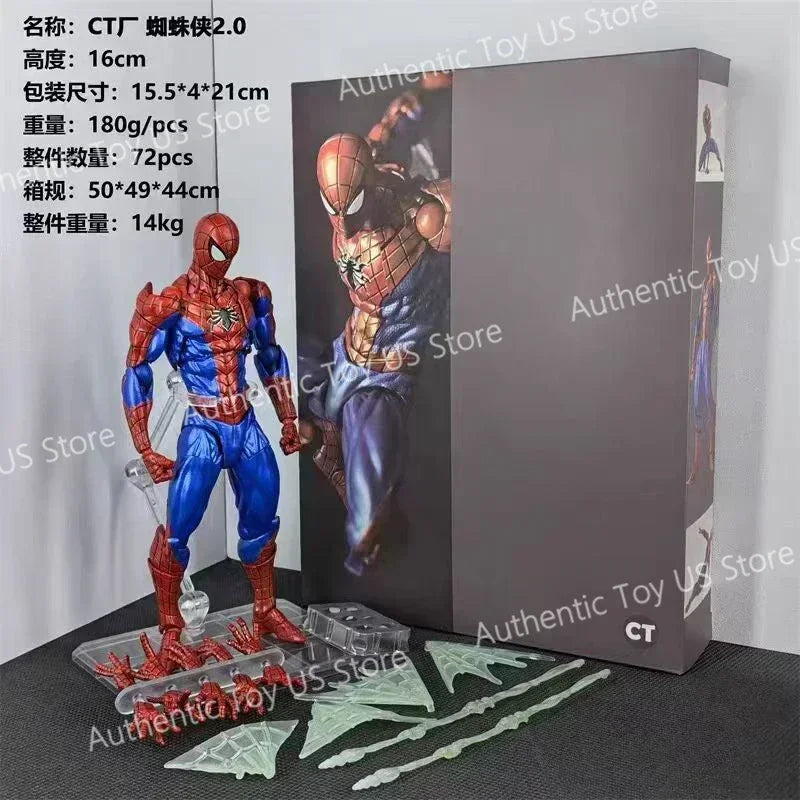 Authentic Ct Toys Amazing Yamaguchi Spider-Man 2.0 Figure - Agent Venom Anime Model, Customized Collectible Gift