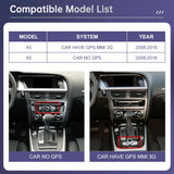 Road Top 8.8"/12.3" Touch Screen for Audi A5 2008–2016