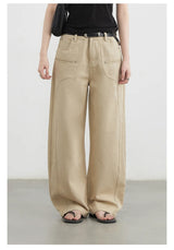 Women's High-Waist Wide Leg Denim Jeans – Relaxed Fit