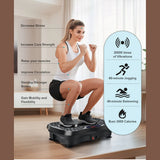 Vibration Plate Exercise Machine with Bluetooth & Full Body Shaker