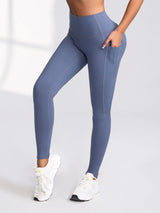 Women's High-Waist Stretch Leggings with Pockets