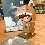 POP MART Hirono The Mime Series Figure Anime Cartoon Action Figurine Blind Box Toys Doll Cute Mysterious Box Birthday Boys Gifts