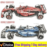 NEW 1:8 Scale 1361/1639PCS Technical Performance SF-24 RB20 Building Blocks Car Assembly Race Car MOC Bricks Supercar Model Toys