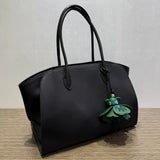 36cm Top-Grain Cowhide Tote — Effortless Everyday Elegance