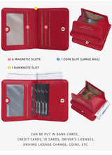 Fashionable Mini Women Wallet Name Engraving High-Quality Card Holder Simple Short Female Coin Purse Small Ladies Purse
