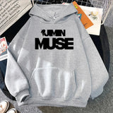 Jimin Muse Hoodie Fashion Women Harajuku Aesthetic Streetwear Casual Hoodies Unisex Vintage Pullovers Sweatshirts