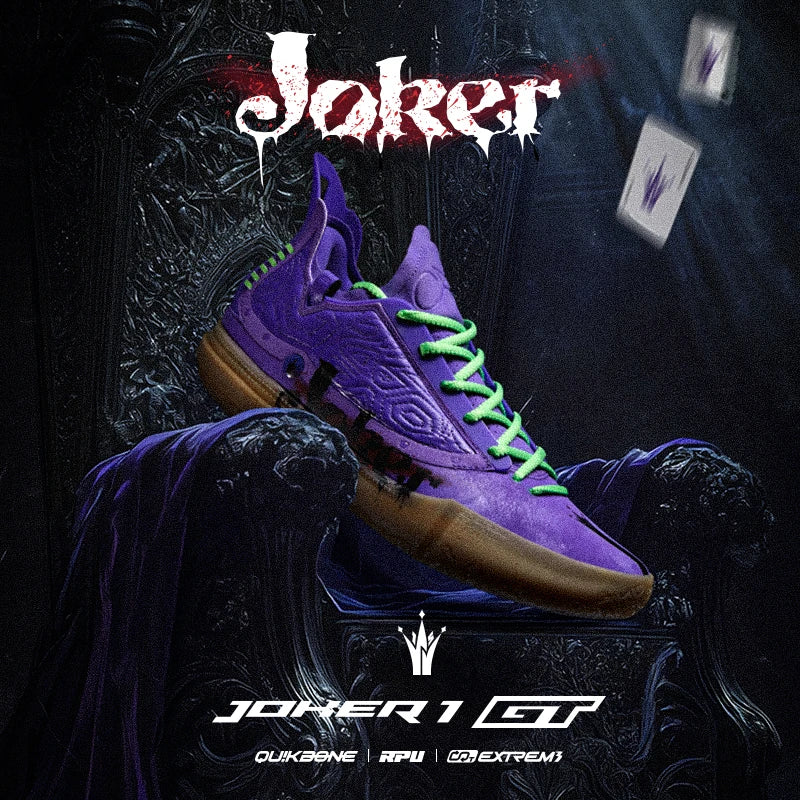 361 Degrees Joker 1 GT Men Basketball Shoes New Breathable Shock-Absorbing Anti-slip Wear-resistant Male Sneakers 672511103