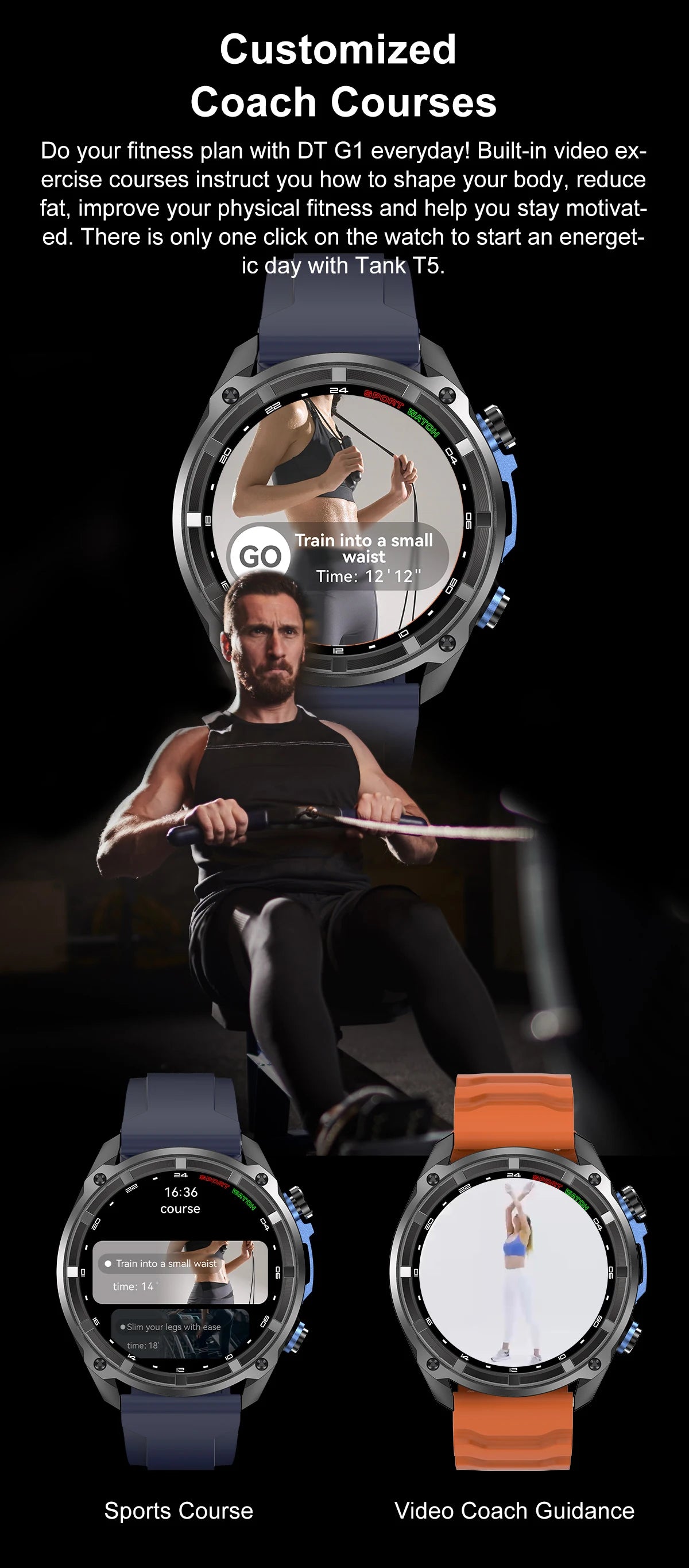 GPS Adventure Smartwatch – Sapphire Edition