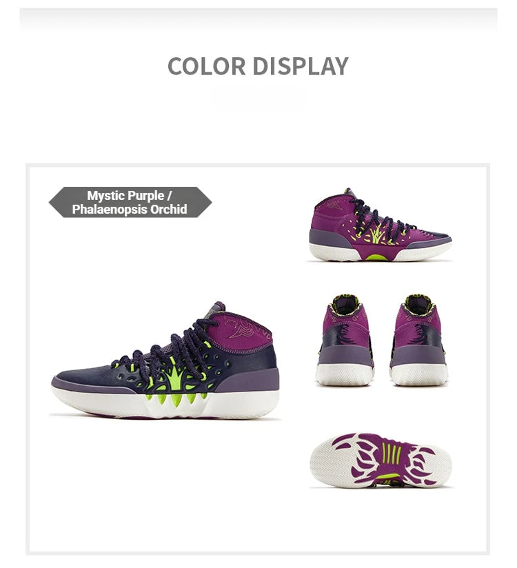 361 Degrees Joker 2 Men Basketball Shoes High-top New Jokic Shock-Absorbing Anti-slip Actual Support Male Sneakers 672611104
