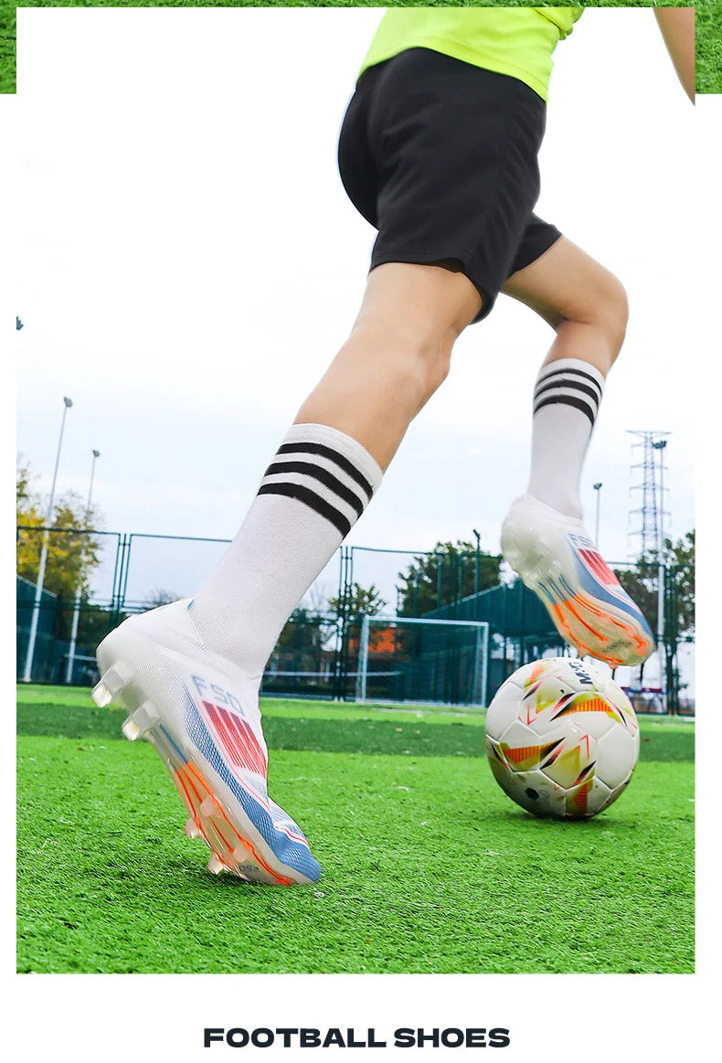 Football Boots with TF & FG Sole Options