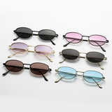 DDDLONG Fashion Small Round Retro Sunglasses Women Classical Vintage Punk Sun Glasses For Men Eyewear Outdoor Shades D609