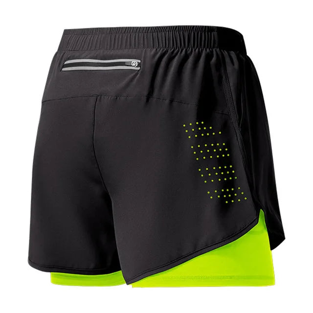 Performance Double-Layer Training Shorts | Moisture-Wicking Athletic Gear