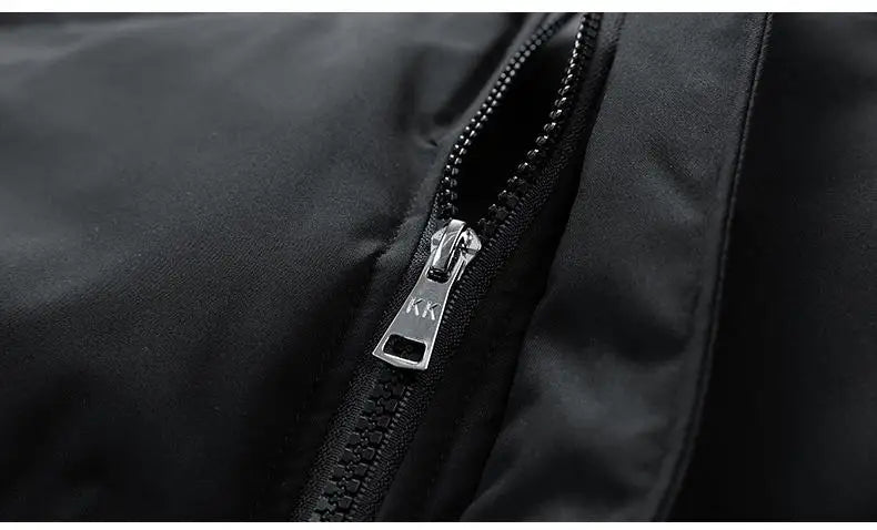 Men's Oversized Winter Parka – Thick Warm Padded Coat