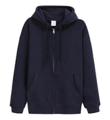 Unisex Oversized Zip-Up Hoodie
