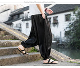 Men’s Ice Silk Dragon Jacquard Bloomers