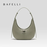 BAFELLI 2026 NEW WOMEN'S HANDBAG CAT SERIES GENUINE LEATHER LUXURY BRAND FASHION STYLE SHOULDER HOBOS LARGE SIZE BAGS FEMALE