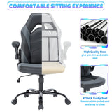 JHK Ergonomic Gaming & Office Chair with Flip Armrests