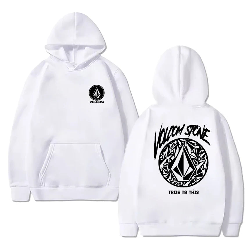 Men's Fleece Pullover Hoodie Casual Streetwear Sweatshirt
