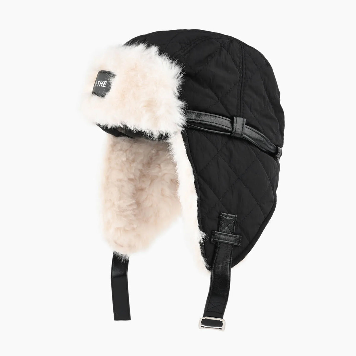 Winter Aviator Hat with Faux Fur Trim
