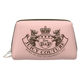 J-Juicy-C-Couture Makeup Bag Zipper Pouch Travel Cosmetic Bags Large Leather Portable Cosmetic Bag for Women