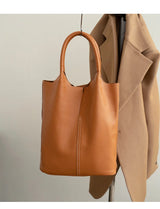 Luxury Soft Leather Bucket Bag | Large Women’s Shoulder Bag