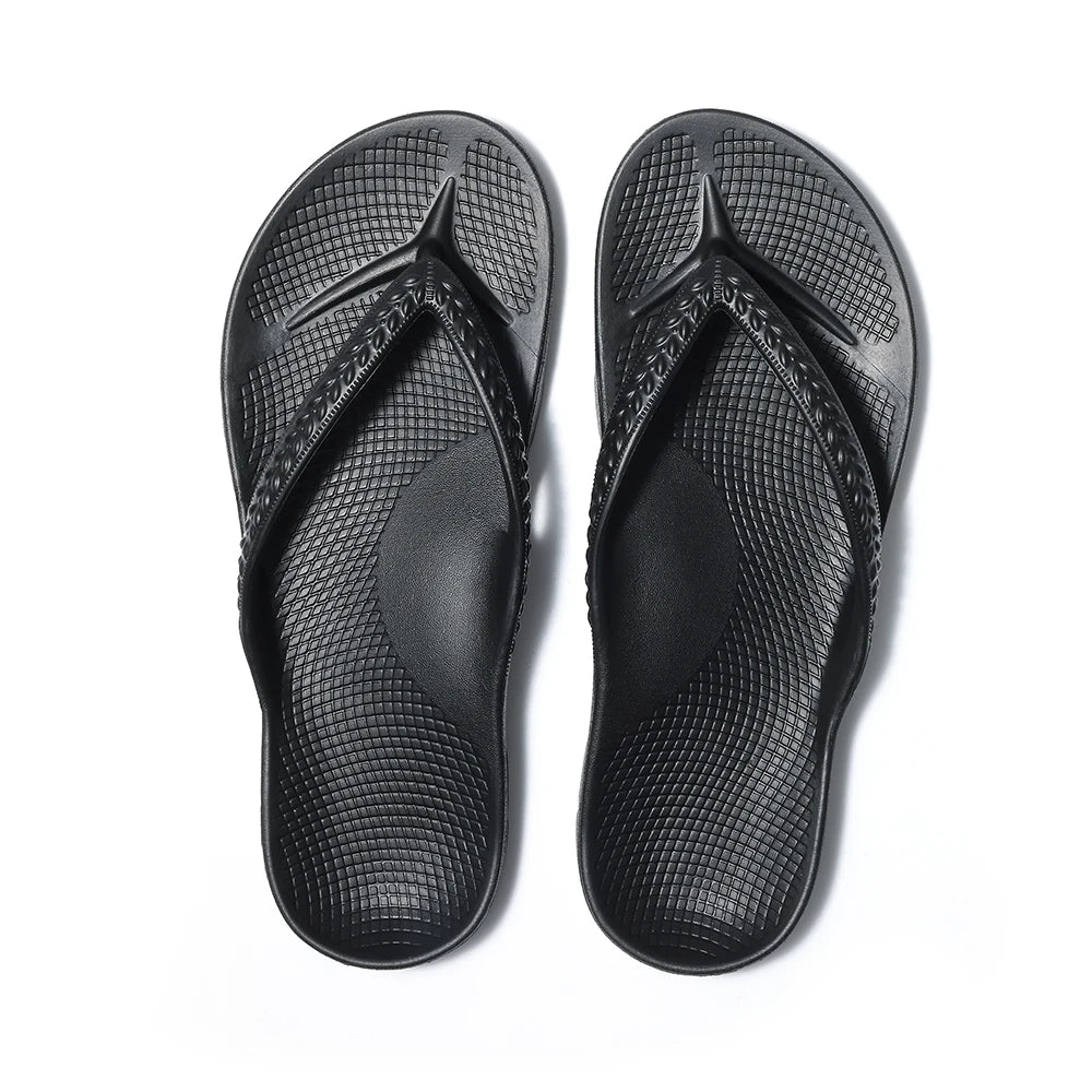 Crestar Women's Orthopedic Flip Flops Summer New EVA Sandals For Plantar Fasciitis Relief Comfort Unisex Non-slip Beach Slippers