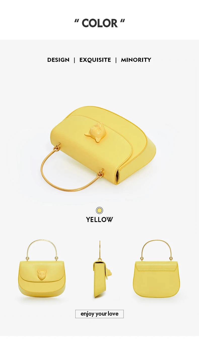 LUXURY BRAND ORIGINAL DESIGNER STYLISH TREND 2026 FASHION WOMEN'S BAG HANDBAG GENUINE LEATHER FEMALE SHOULDER CROSSBODY PURSE