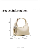 LA FESTIN Original Handbag Women New Shoulder Bags Fashion Half Moon Bag Crossbody Bag Luxury Brand Bags Ladies Leather Bag