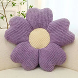 Five-Petal Flower Throw Cushion | Macaron Colors
