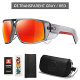 KDEAM Muscle Car Styling And Serious Performance Polarized Men's Sunglasses Sport Cycling Glasses Features Sturdy 5-Barrel Hinge
