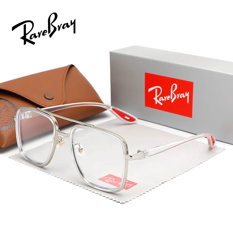 Oversized Square Sunglasses | Luxury Alloy Frame UV400