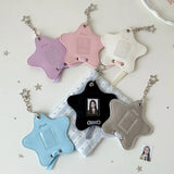 Y2K Korean Fashion Star Bag Pendant Cute Idol 3in Photo Storage Card Album Card Holder Women Decorative Accessories KeychainGift