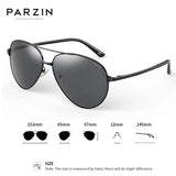 PARZIN Classic Aviation Polarized Sunglasses for Men