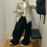 Women's High-Waist Wide-Leg Sweatpants