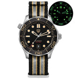 Watchdives WD007 V4 42mm Watch PT5000 Automatic Movement Titanium NTTD Wristwatch Domed Sapphire Crystal C3 Super Luminous Watch