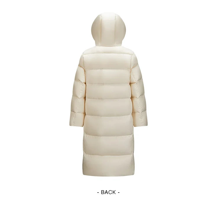 Women’s Longline Hooded Down Jacket