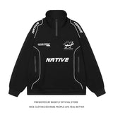 Oversized Racing Sweatshirt | Unisex Streetwear