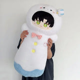 Love And Deep Space 80cm Long Large Throw Pillow Zayne Rafayel Sylus Xavier Plush Doll Pillow Doll Ornament Birthday Gift