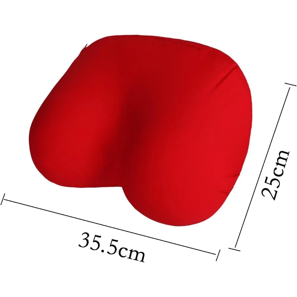 Slow Rebound Memory Foam Breast Pillow Realistic Female Chest Cushion for Sleeping Anxiety Relief Anime Lover Gift for Men Soft