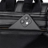Luxury Vintage Leather Backpack