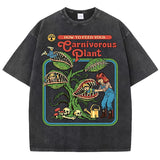 Men’s Plant Graphic Washed Cotton T-Shirt