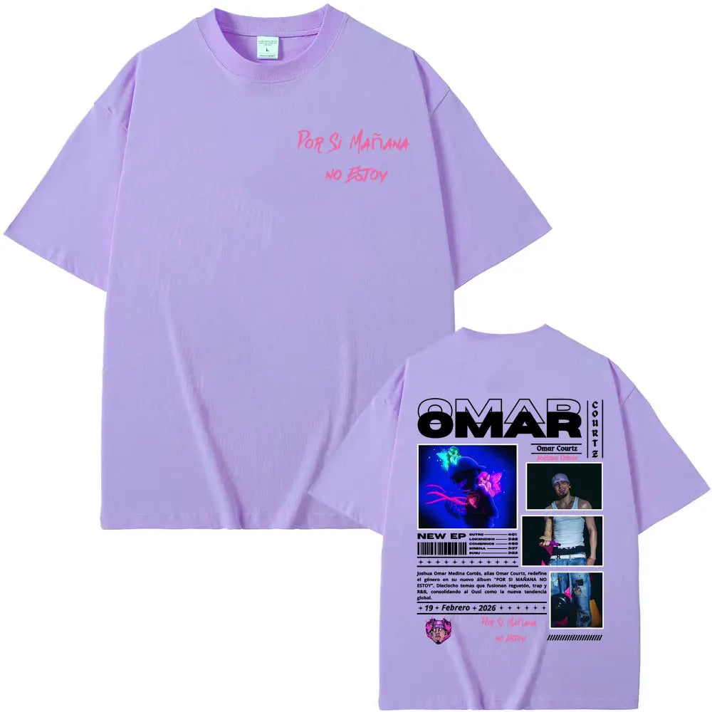 Omar Courtz 2026 Tour Cotton Graphic T-Shirt