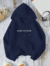 Faith Over Fear Fleece Hoodie