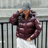 Women’s Hooded Puffy Cotton Jacket