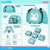 Bilibili Hatsune Miku CUBE FACE LCD Touch Screen TWS Earphones Gift Box Interactive Display Bluetooth Birthday Gift