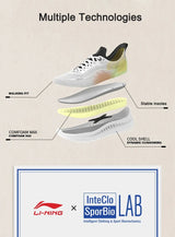 Li-Ning Men's SOFT COOL 2 Lifestyle Shoes COMFOAM MAX Cushion COOL SHELL Breathable Support LiNing Casual Sneakers AGLV009